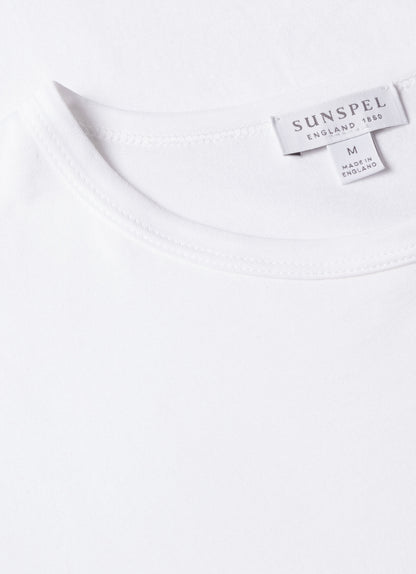 Mens Short Sleeve Crew Neck T Shirt White