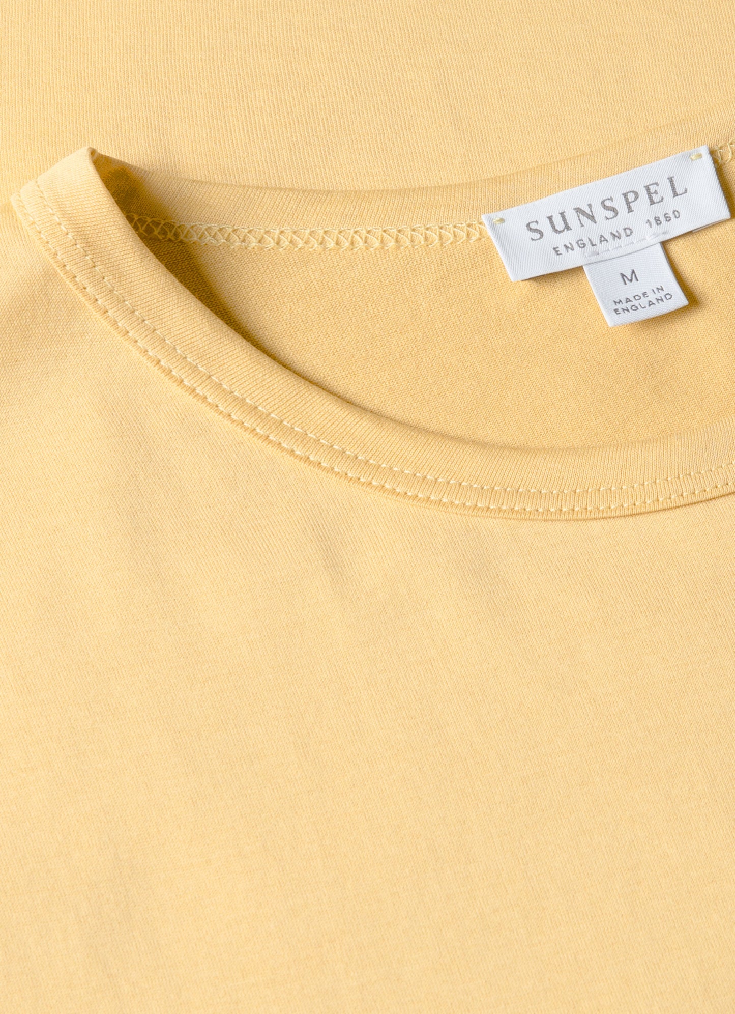 Mens Classic Tshirt In Dusty Yellow Mtsh0001 Ylbf