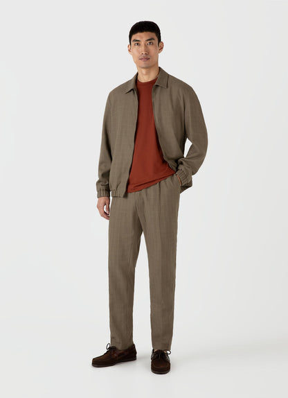 Mens Riviera Midweight Tshirt In Dark Clay Mtsh0007S Brfp