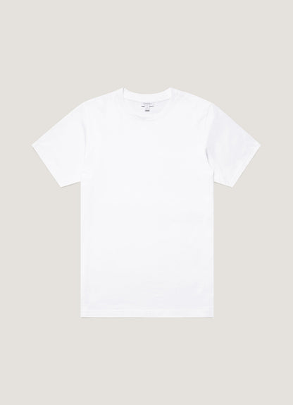 Mens Riviera Crew Neck T Shirt White