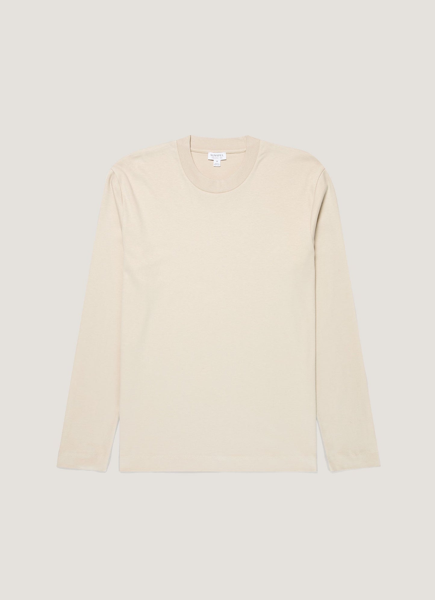 Mens Long Sleeve Heavyweight Tshirt In Hazelwood Mtsh0182 Brgt