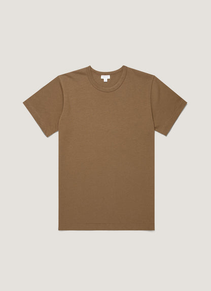 Mens Heavyweight Jersey Tshirt In Dark Cedar Mtsh0187 Brgr