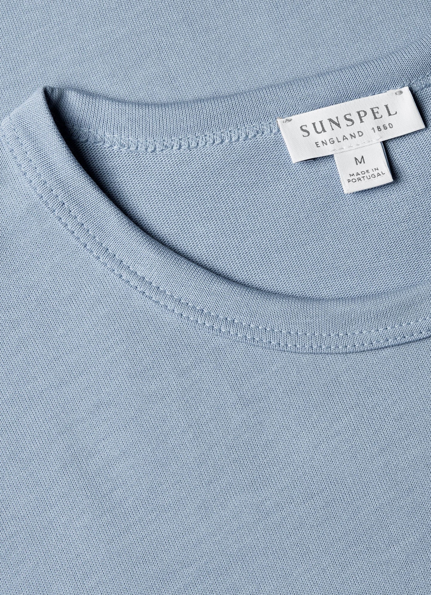 Mens Single Jersey Tshirt In Blue Mist Mtsh0187 Buvq