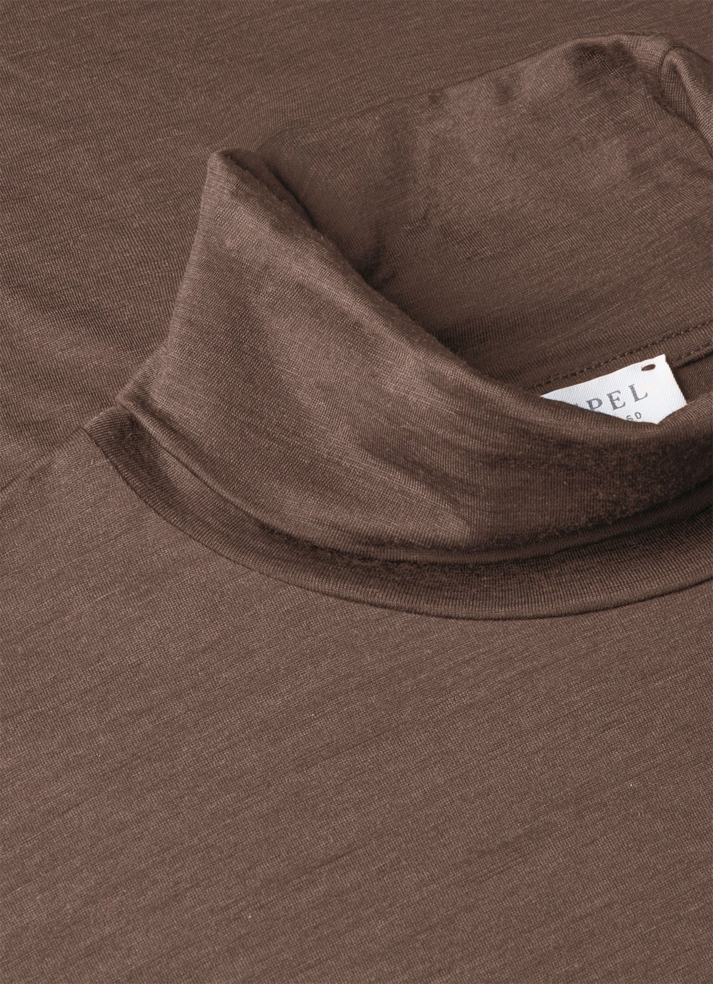 Mens Ultrafine Merino Roll Neck In Sandstone Mtsh0198 Brfc