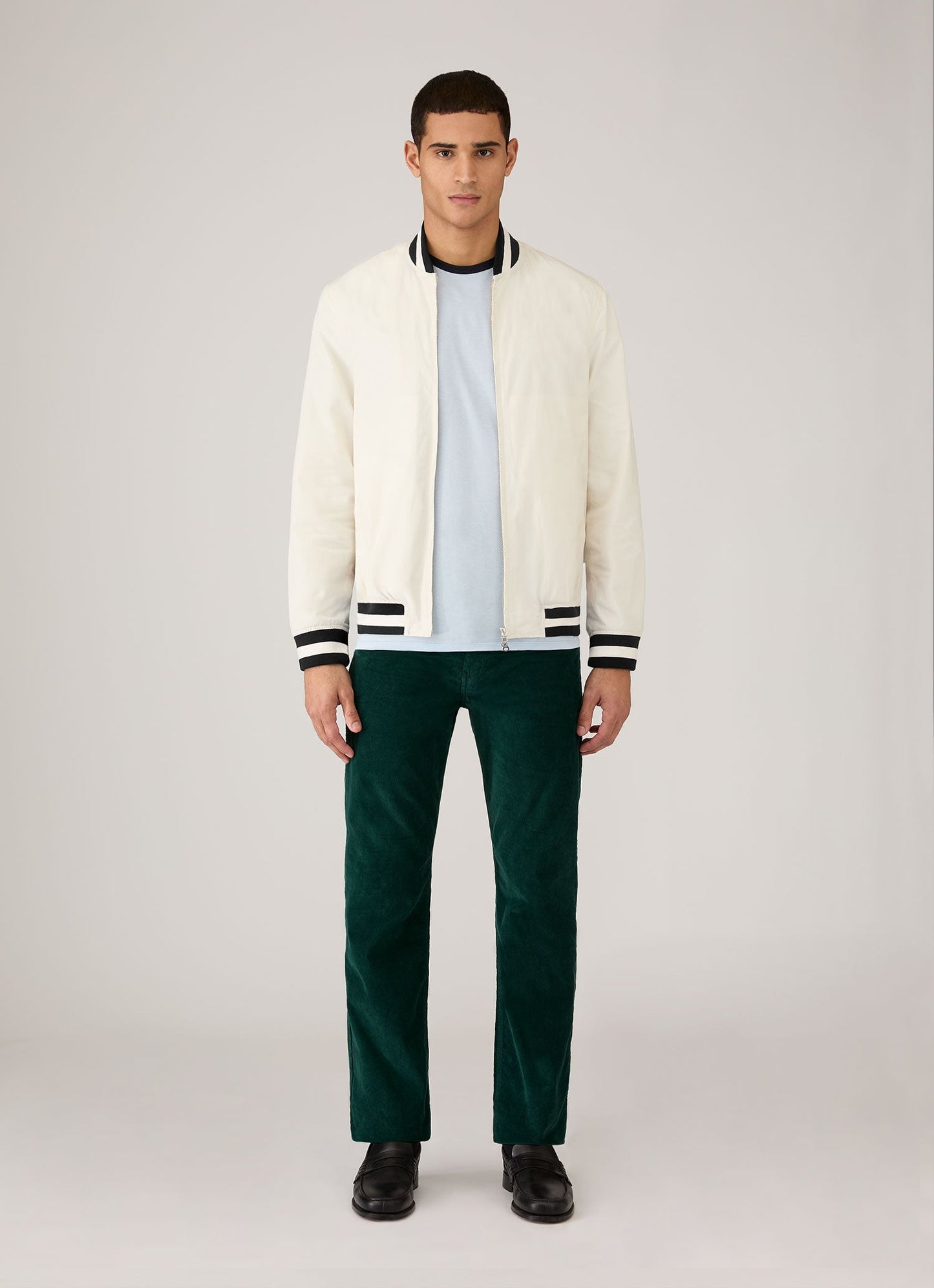 Mens Paul Weller Corduroy Trouser In Forest Pwmtrs3132 Gnjf