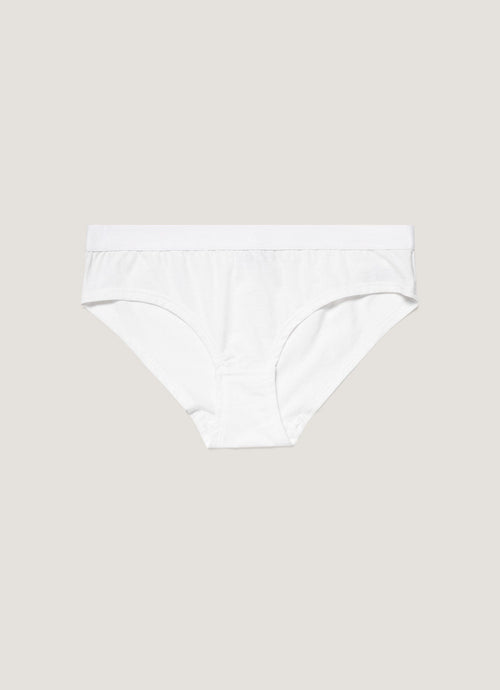 Womens Stretch Cotton Hipster Pant White Wbrf4509